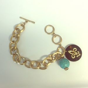 Chain gold bracelet